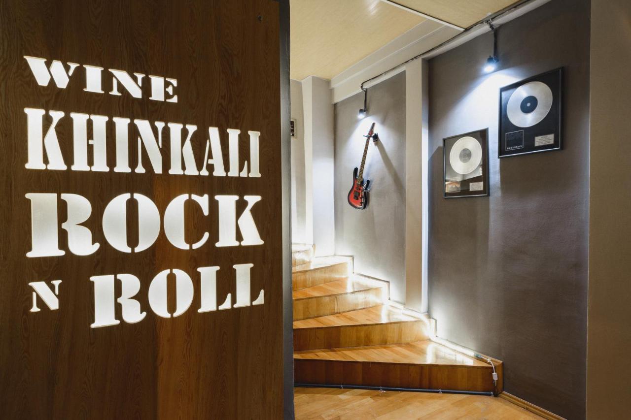 Wine Khinkali Rock'N'Roll Vandrarhem Tbilisi Exteriör bild